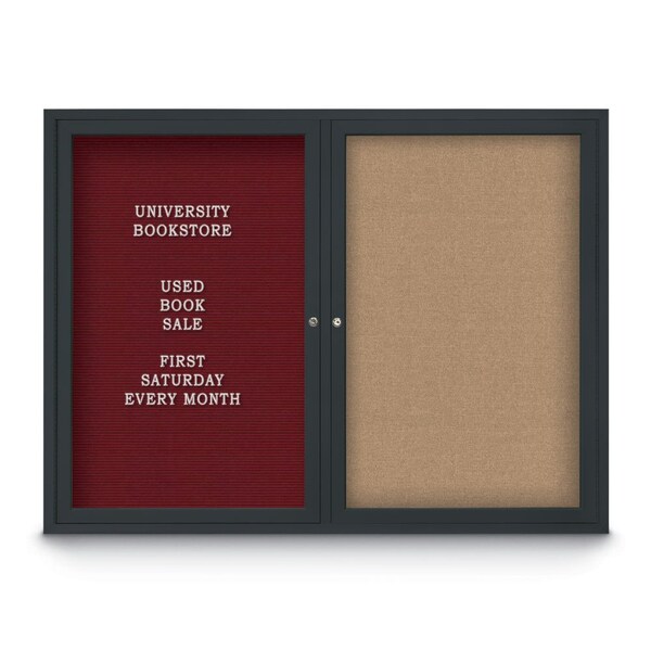 Corkboard, Pearl/Bronze, 24" x 36"